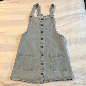 Nashville Boutique one of a kind jean jumper dress - small